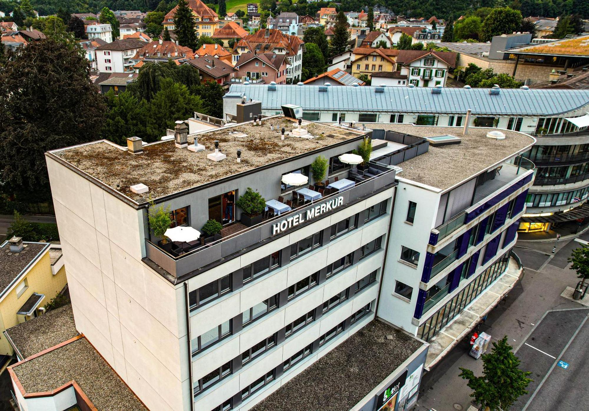 Hotel Merkur - West Station Ιντερλάκεν Εξωτερικό φωτογραφία